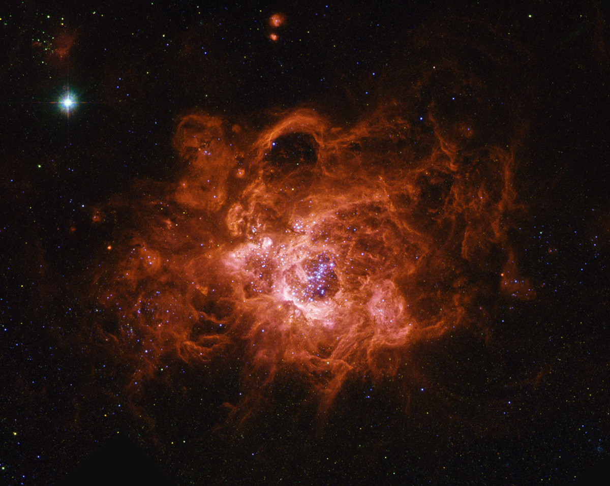 Emisi Triangulum NGC 604