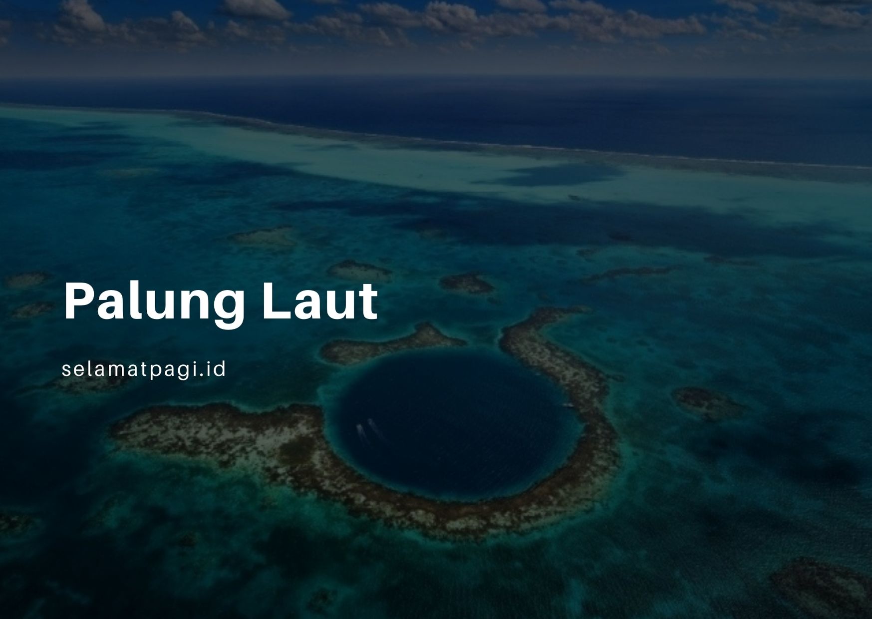 Pengertian Palung Laut