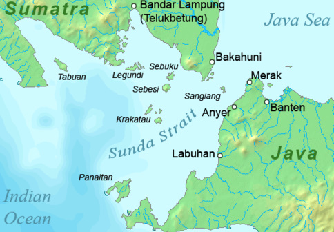 Peta Selat Sunda